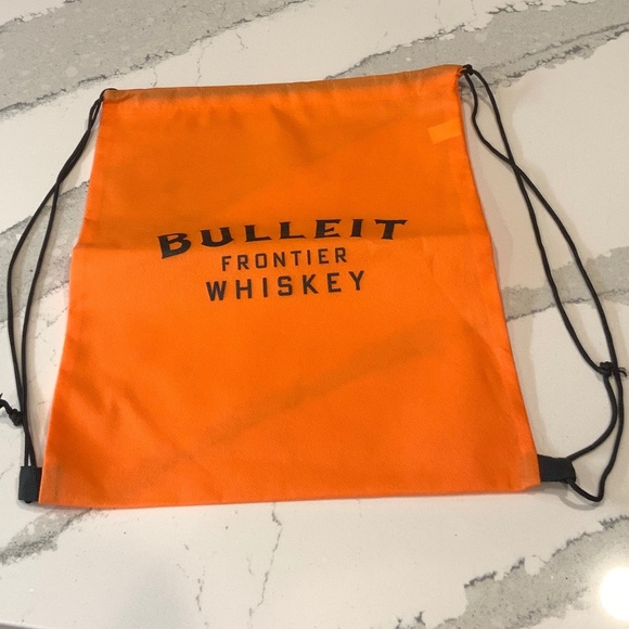 New Bulleit Bourbon Kentucky Draw String Bag - Picture 1 of 2